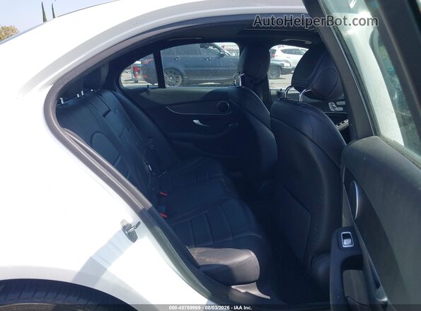 W1KWF8DB2MR607057 2021 MERCEDES-BENZ C-CLASS White Widok naklejki z numerem VIN