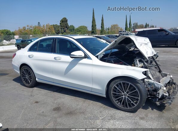 W1KWF8DB2MR607057 2021 MERCEDES-BENZ C-CLASS White Widok wnętrza 360 stopni