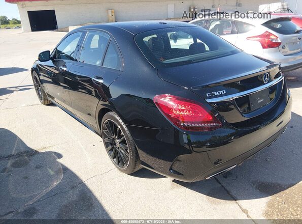 W1KWF8DB2MR614073 2021 MERCEDES-BENZ C-CLASS Black Rear left
