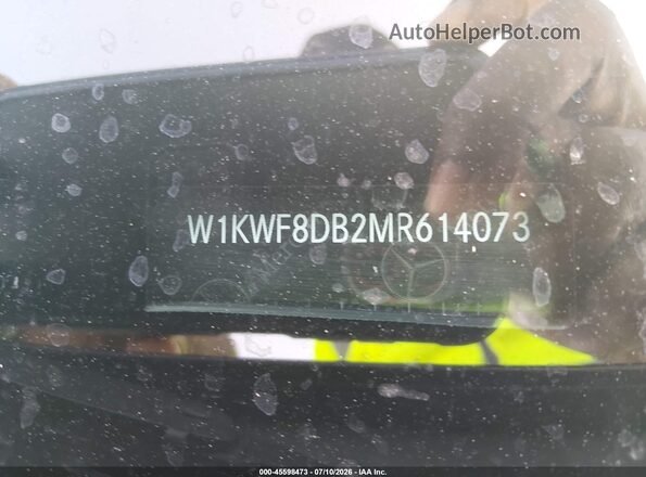 W1KWF8DB2MR614073 2021 MERCEDES-BENZ C-CLASS Black Engine compartment view