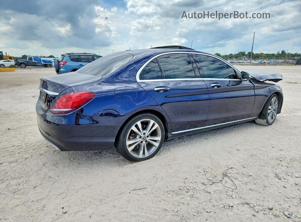 W1KWF8DB3LR601475 2020 MERCEDES-BENZ C Blue Trasero derecho