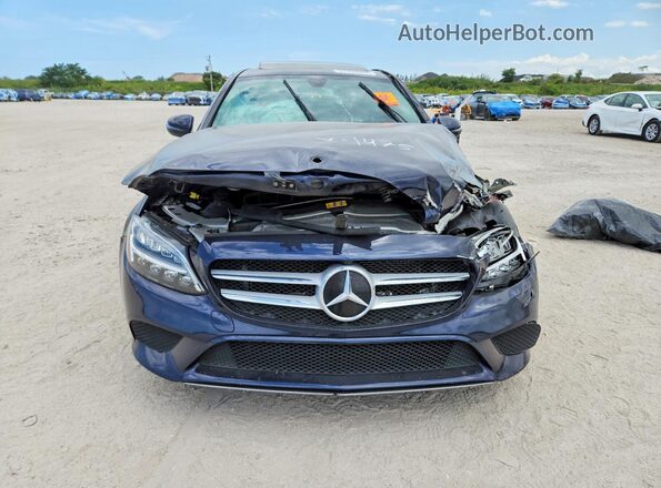 W1KWF8DB3LR601475 2020 MERCEDES-BENZ C Blue Vista frontal