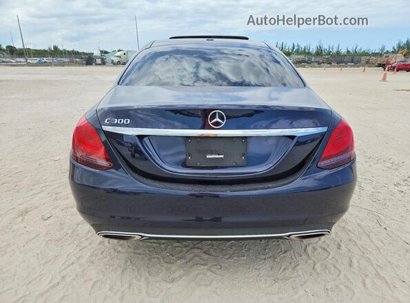W1KWF8DB3LR601475 2020 MERCEDES-BENZ C Blue Vista trasera