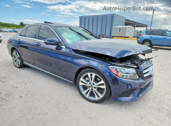 W1KWF8DB3LR601475 2020 MERCEDES-BENZ C Blue Delantero derecho