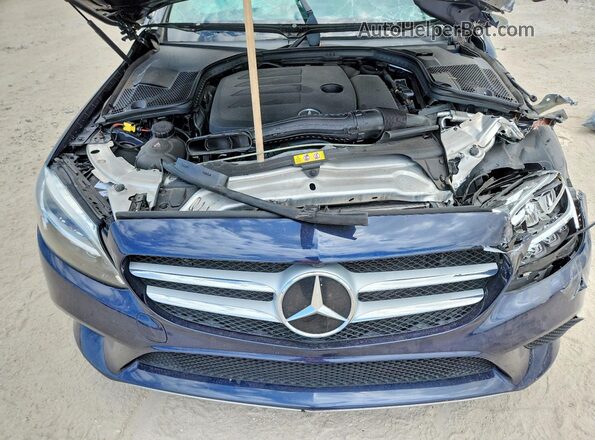 W1KWF8DB3LR601475 2020 MERCEDES-BENZ C Blue Vista interior trasera