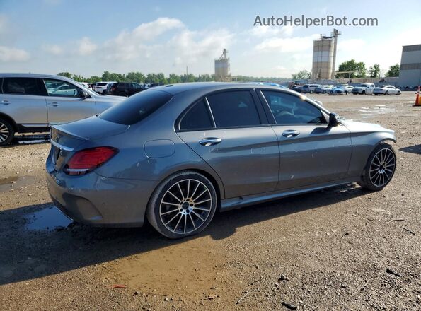 W1KWF8DB4MR644630 2021 MERCEDES-BENZ C Gray უკანა მარჯვენა