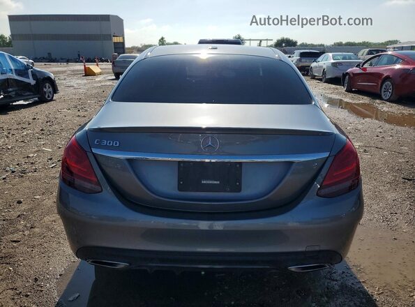 W1KWF8DB4MR644630 2021 MERCEDES-BENZ C Gray უკანა ხედი