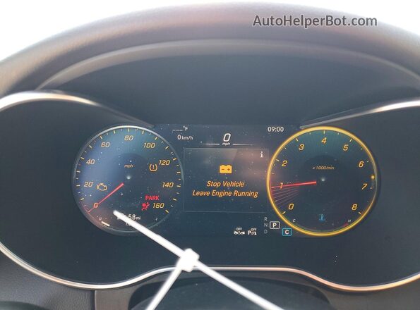 W1KWF8DB4MR644630 2021 MERCEDES-BENZ C Gray ხელსაწყოთა პანელის ხედი