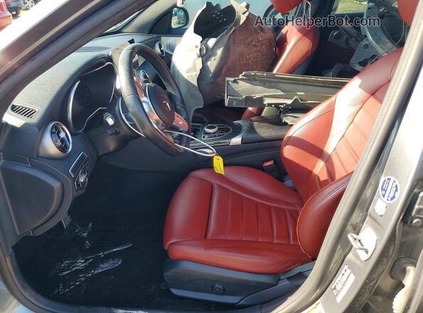 W1KWF8DB4MR644630 2021 MERCEDES-BENZ C Gray წინა სალონის ხედი