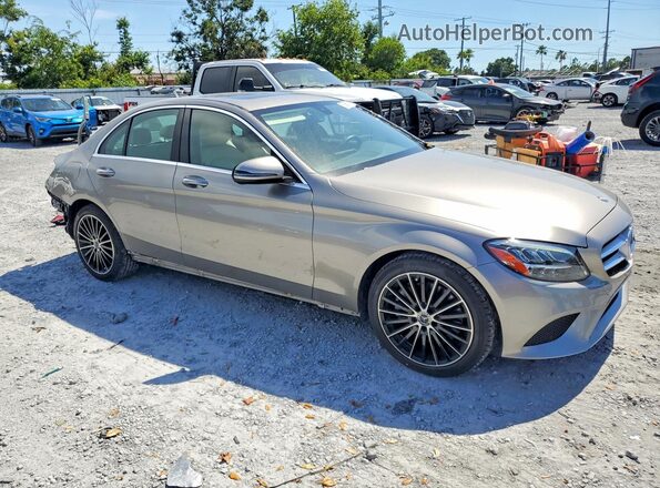 W1KWF8DB4MR649715 2021 MERCEDES-BENZ C Gray Przód prawy