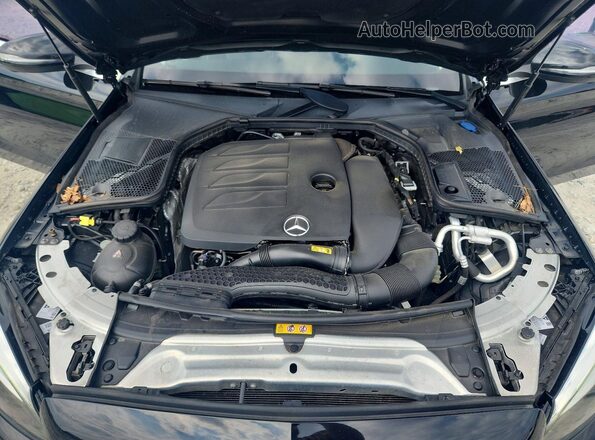 W1KWF8DB4MR651352 2021 MERCEDES-BENZ C Black Вид задньої частини салону