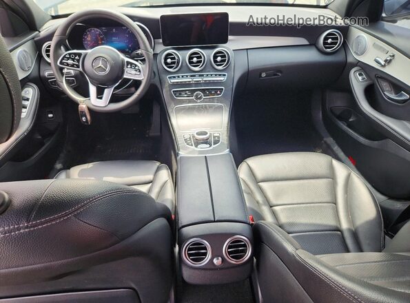W1KWF8DB5MR620501 2021 MERCEDES-BENZ C-CLASS Серый Вид щитка приборов