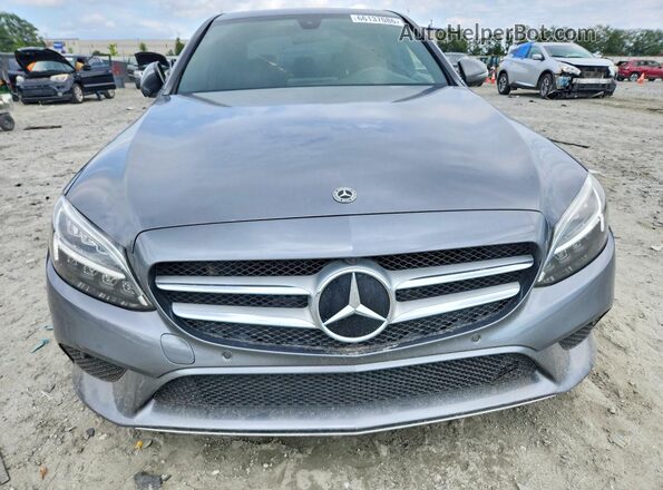 W1KWF8DB5MR620501 2021 MERCEDES-BENZ C-CLASS Серый Вид сзади