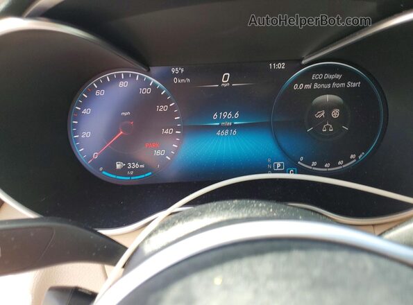 W1KWF8DB5MR627321 2021 MERCEDES-BENZ C Black Vista del cuadro de instrumentos