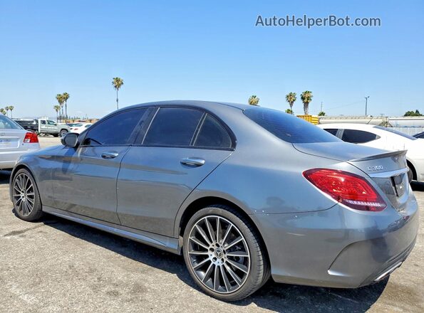 W1KWF8DB6MR607496 2021 MERCEDES-BENZ C Gray Trasero izquierdo