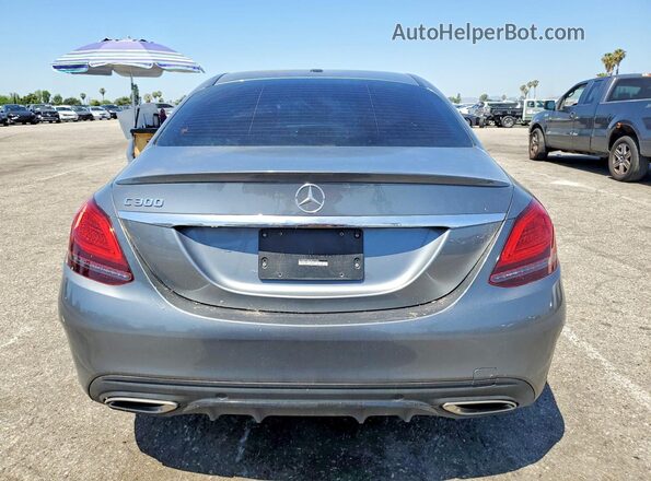 W1KWF8DB6MR607496 2021 MERCEDES-BENZ C Gray Vista trasera