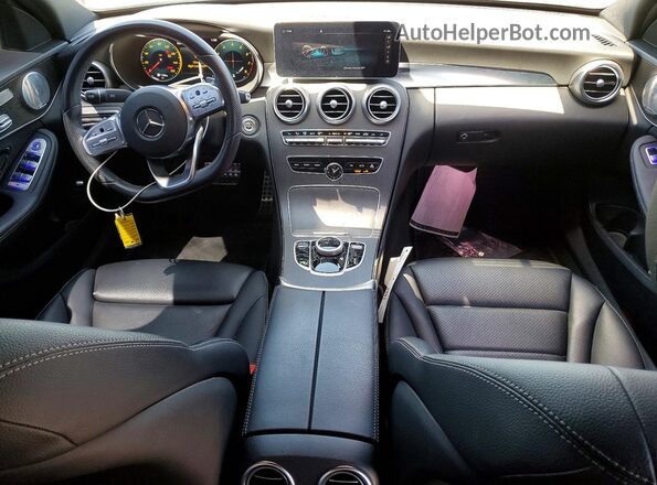 W1KWF8DB6MR607496 2021 MERCEDES-BENZ C Gray Vista del salpicadero