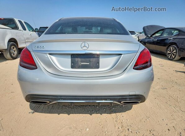 W1KWF8DB6MR632477 2021 MERCEDES-BENZ C Серебряный Вид сзади