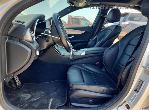 W1KWF8DB6MR632477 2021 MERCEDES-BENZ C Серебряный Вид салона спереди