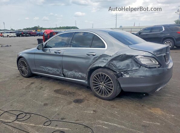 W1KWF8DB7MR640023 2021 MERCEDES-BENZ C Gray Tył lewy