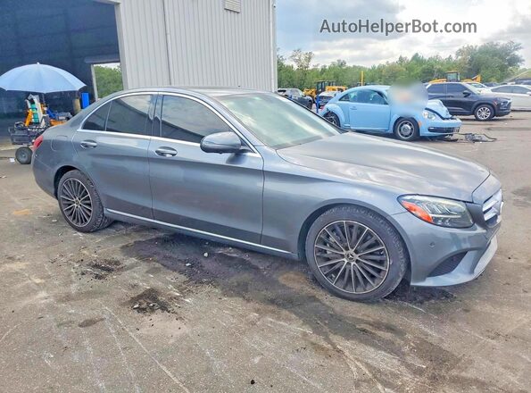 W1KWF8DB7MR640023 2021 MERCEDES-BENZ C Gray Przód prawy