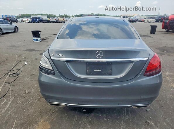 W1KWF8DB7MR640023 2021 MERCEDES-BENZ C Gray Widok z tyłu