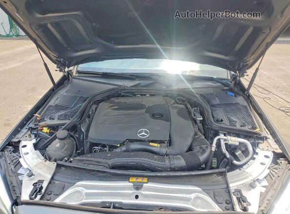 W1KWF8DB7MR640023 2021 MERCEDES-BENZ C Gray Widok wnętrza z tyłu