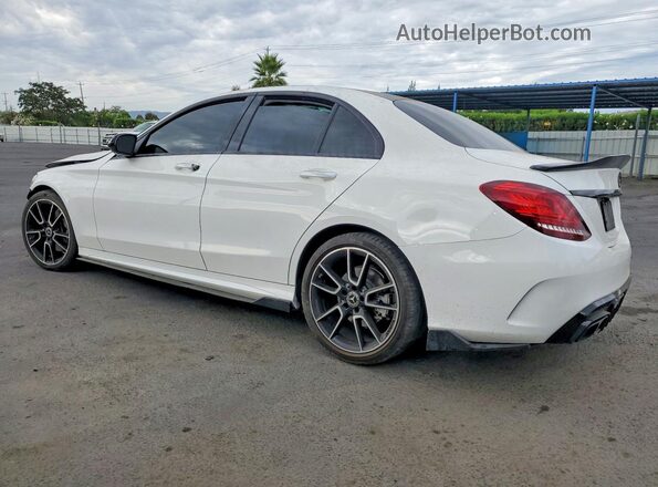 W1KWF8DB8MR606852 2021 MERCEDES-BENZ C White უკანა მარცხენა