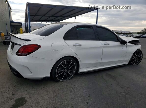 W1KWF8DB8MR606852 2021 MERCEDES-BENZ C White უკანა მარჯვენა