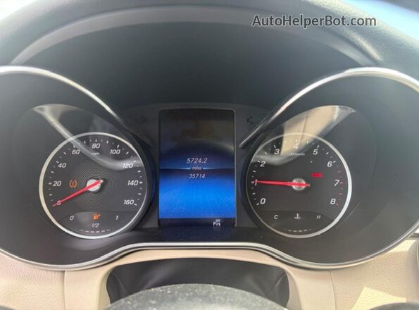 W1KWF8DB9LR591793 2020 MERCEDES-BENZ C Black Instrument cluster view