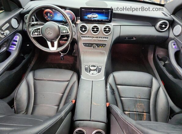 W1KWF8DB9MR618556 2021 MERCEDES-BENZ C Черный Вид панели приборов