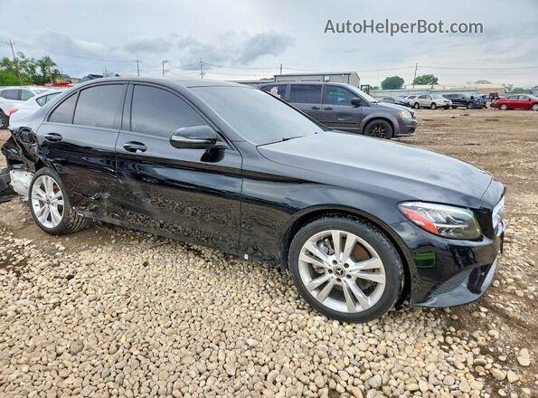 W1KWF8DB9MR618556 2021 MERCEDES-BENZ C Черный Передняя правая четверть