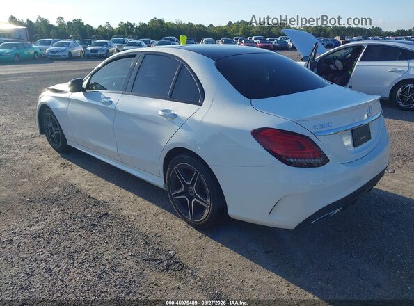 W1KWF8DB9MR622087 2021 MERCEDES-BENZ C-CLASS Белый Задняя левая четверть