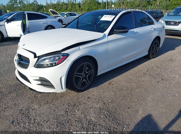 W1KWF8DB9MR622087 2021 MERCEDES-BENZ C-CLASS Белый Передняя левая четверть