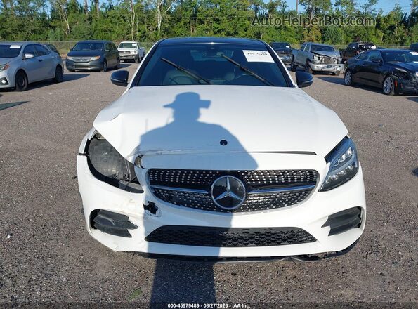 W1KWF8DB9MR622087 2021 MERCEDES-BENZ C-CLASS Белый Вид щитка приборов