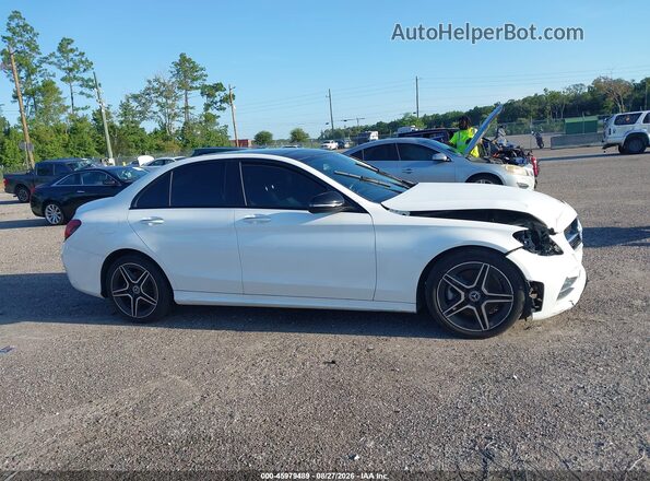 W1KWF8DB9MR622087 2021 MERCEDES-BENZ C-CLASS Белый Вид задней части салона