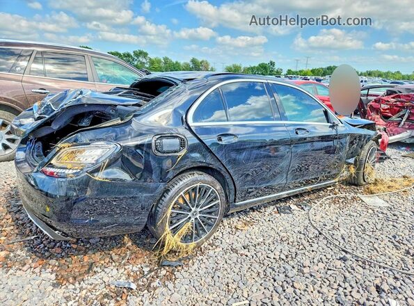 W1KWF8DBXLR600081 2020 MERCEDES-BENZ C Black Tył prawy