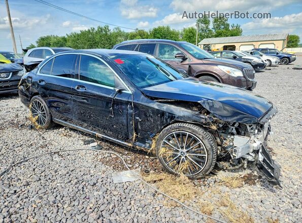 W1KWF8DBXLR600081 2020 MERCEDES-BENZ C Black Przód prawy