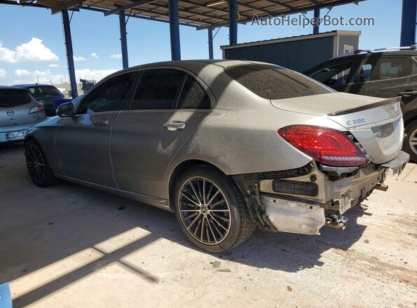 W1KWF8DBXMR616203 2021 MERCEDES-BENZ C Silver Trasero izquierdo