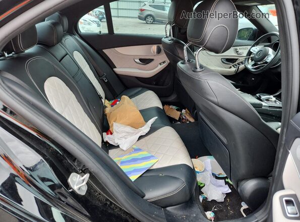 W1KWF8DBXMR632823 2021 MERCEDES-BENZ C Black Vista de los asientos traseros