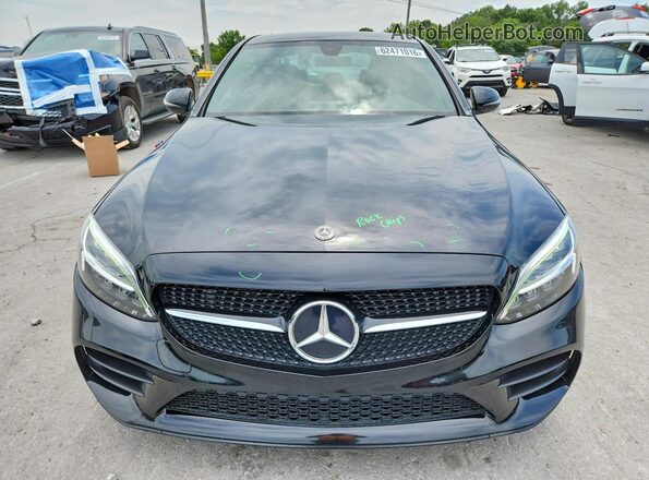 W1KWF8DBXMR644793 2021 MERCEDES-BENZ C Black წინა ხედი