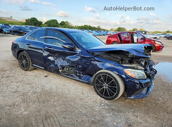 W1KWF8DBXMR653008 2021 MERCEDES-BENZ C Blue Delantero derecho