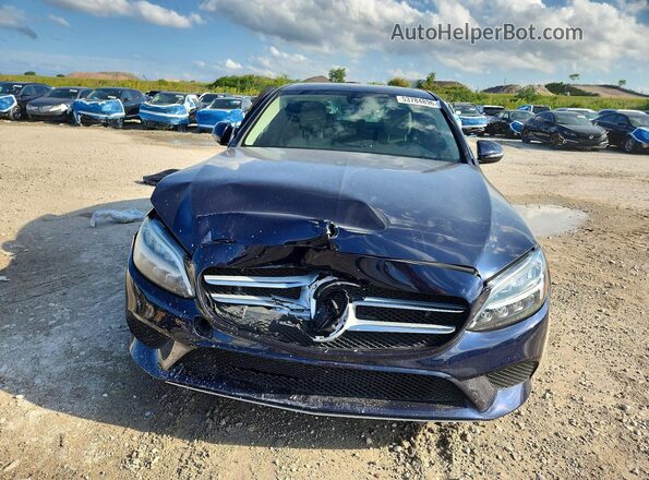 W1KWF8DBXMR653008 2021 MERCEDES-BENZ C Blue Vista frontal