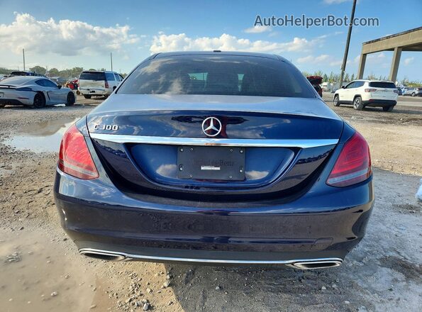 W1KWF8DBXMR653008 2021 MERCEDES-BENZ C Blue Vista trasera