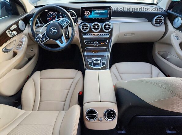 W1KWF8DBXMR653008 2021 MERCEDES-BENZ C Blue Vista del salpicadero
