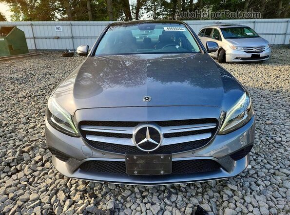 W1KWF8EB0LR589106 2020 MERCEDES-BENZ C Gray წინა ხედი