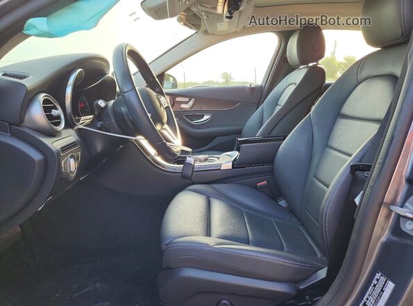 W1KWF8EB0LR589106 2020 MERCEDES-BENZ C Gray წინა სალონის ხედი