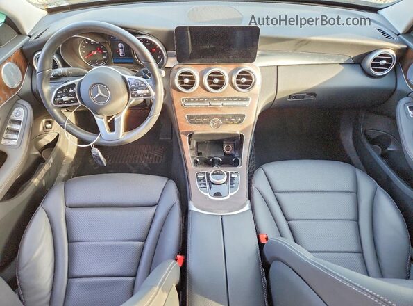 W1KWF8EB0LR589106 2020 MERCEDES-BENZ C Gray წინა პანელის ხედი