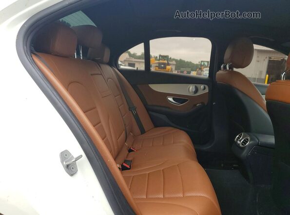 W1KWF8EB0MR612949 2021 MERCEDES-BENZ C Белый Вид задних сидений