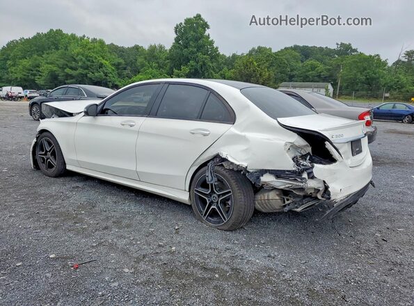 W1KWF8EB0MR612949 2021 MERCEDES-BENZ C Белый Задняя левая четверть